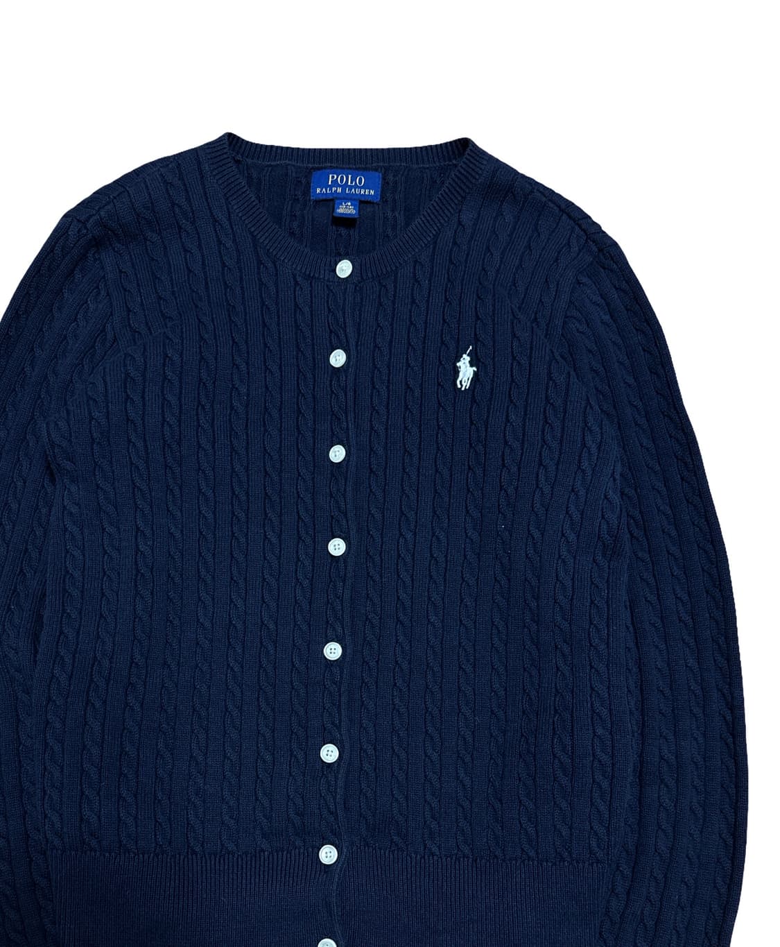 폴로 랄프로렌 네이비 니트 가디건 상품이미지2