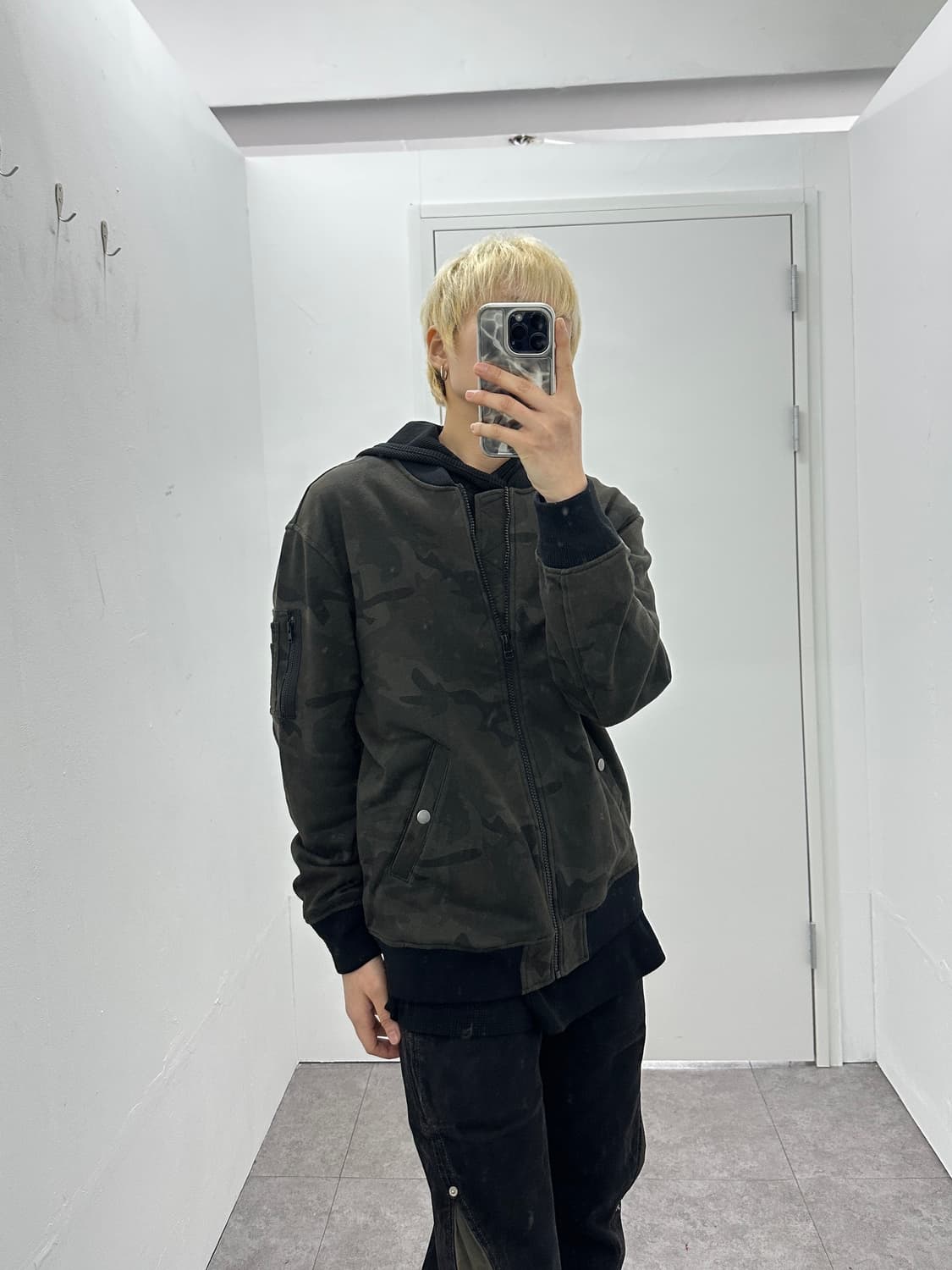 Back Number camo cotton blouson 상품이미지2