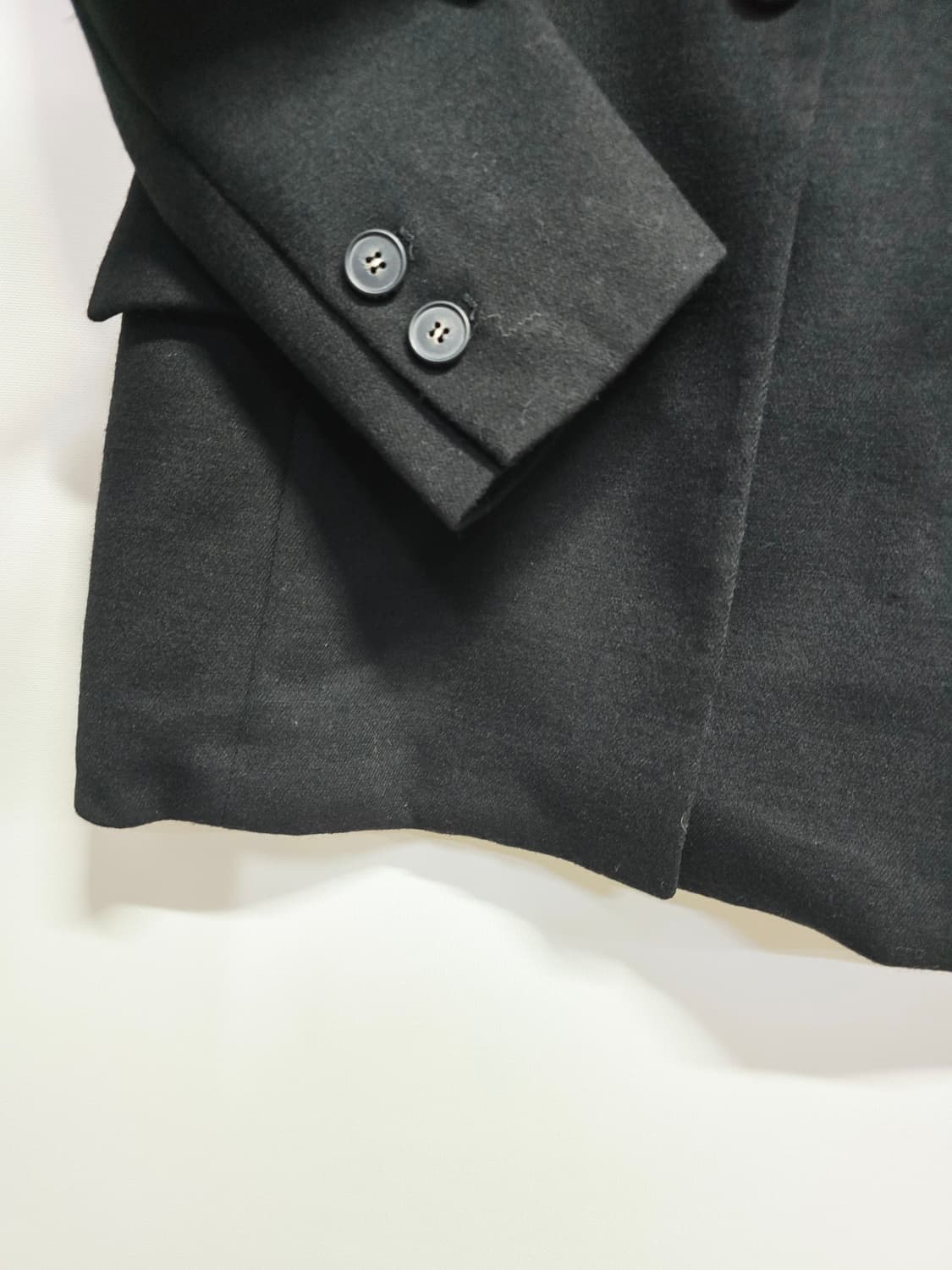 EnC 블랙 여성 모직 자켓 상품이미지4