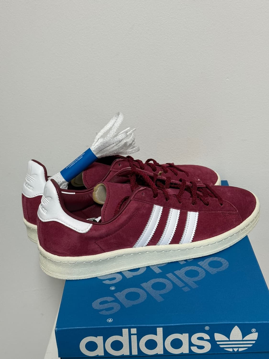 [280] 아디다스 캠퍼스 80s 버건디 상품이미지3