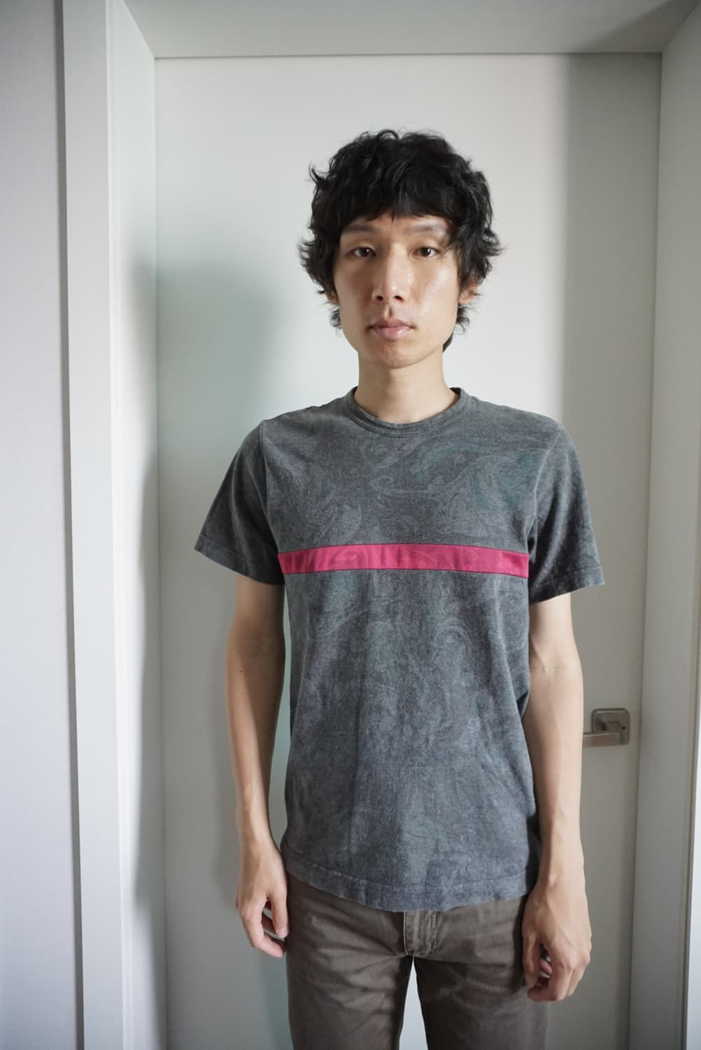 Comme des Garcons homme paisley t-shirt 상품이미지1