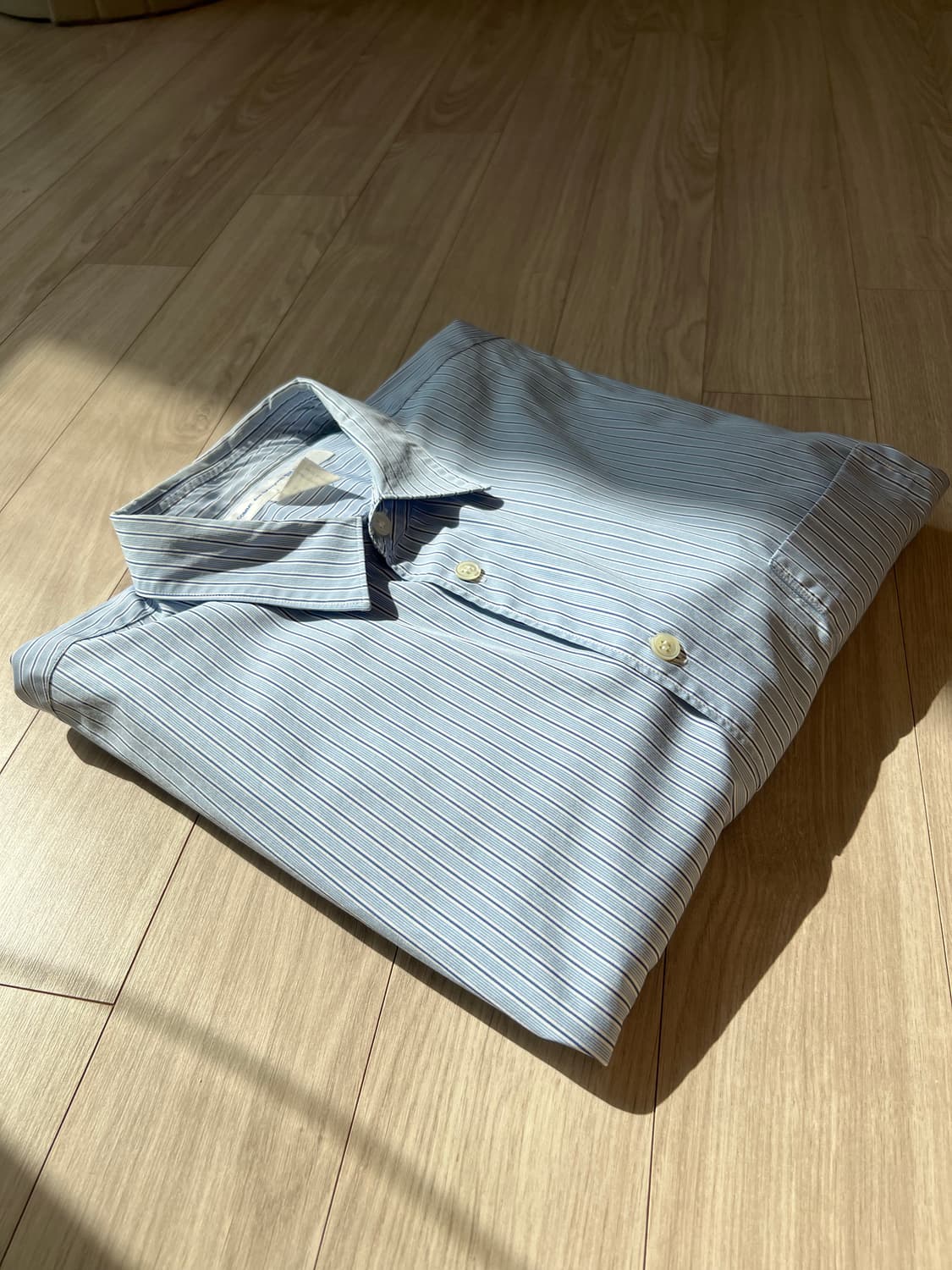 꼼데가르송 셔츠 / 프랑스 제작 스트라이프 오버 셔츠 / L 상품이미지9