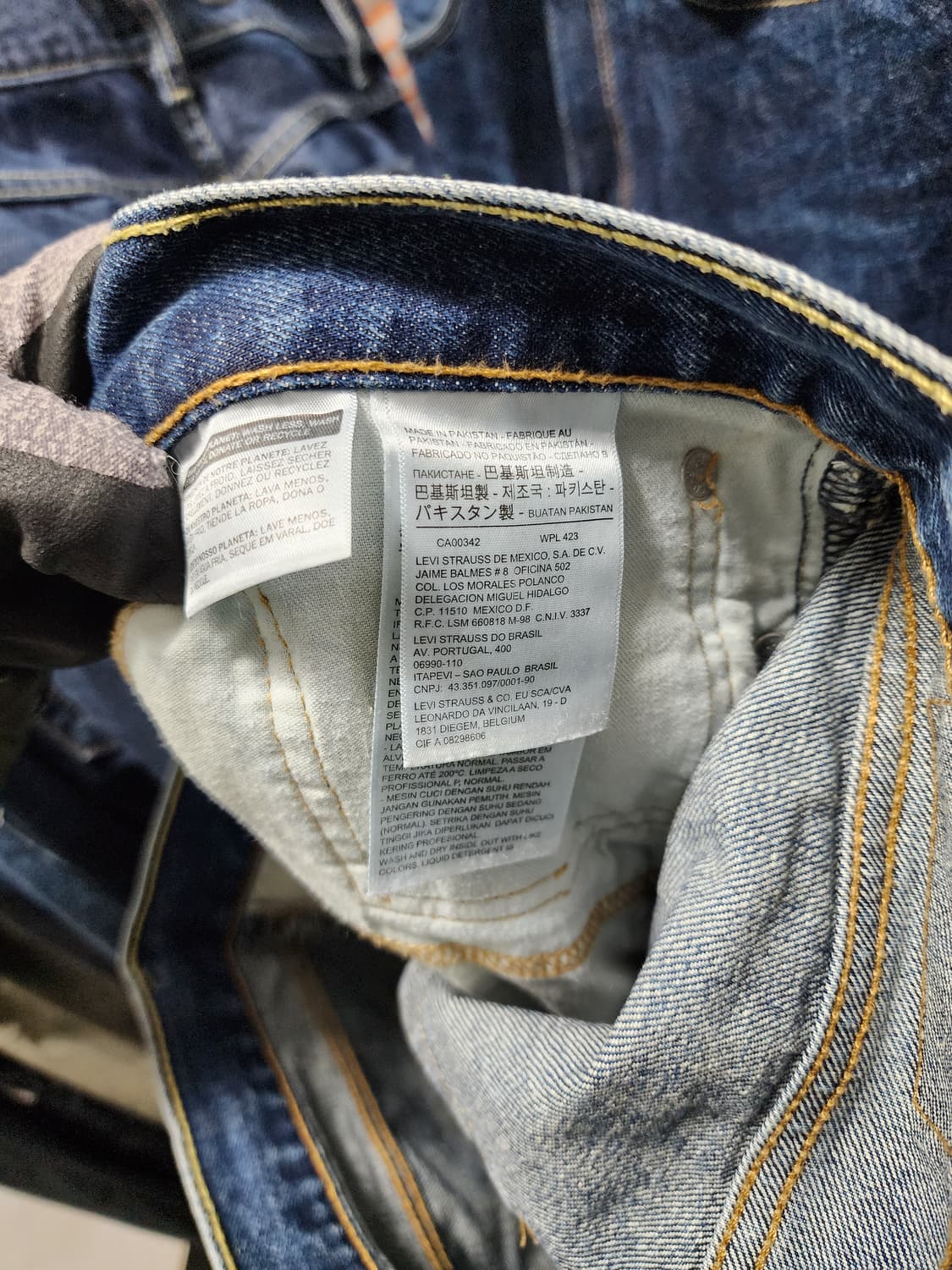 리바이스 502 빈티지 데님  상품이미지5