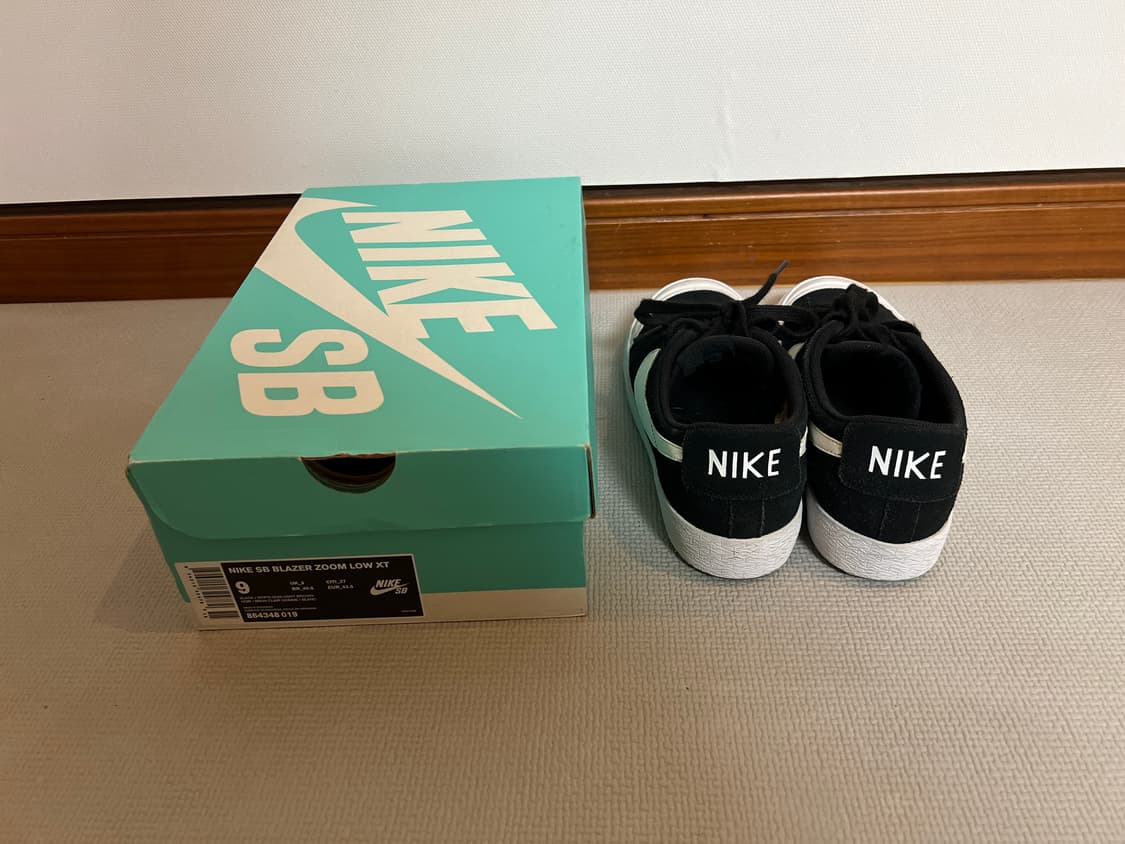 무료배송 - 나이키 SB 블레이저 줌 로우 XT(블랙/화이트) 270 상품이미지3