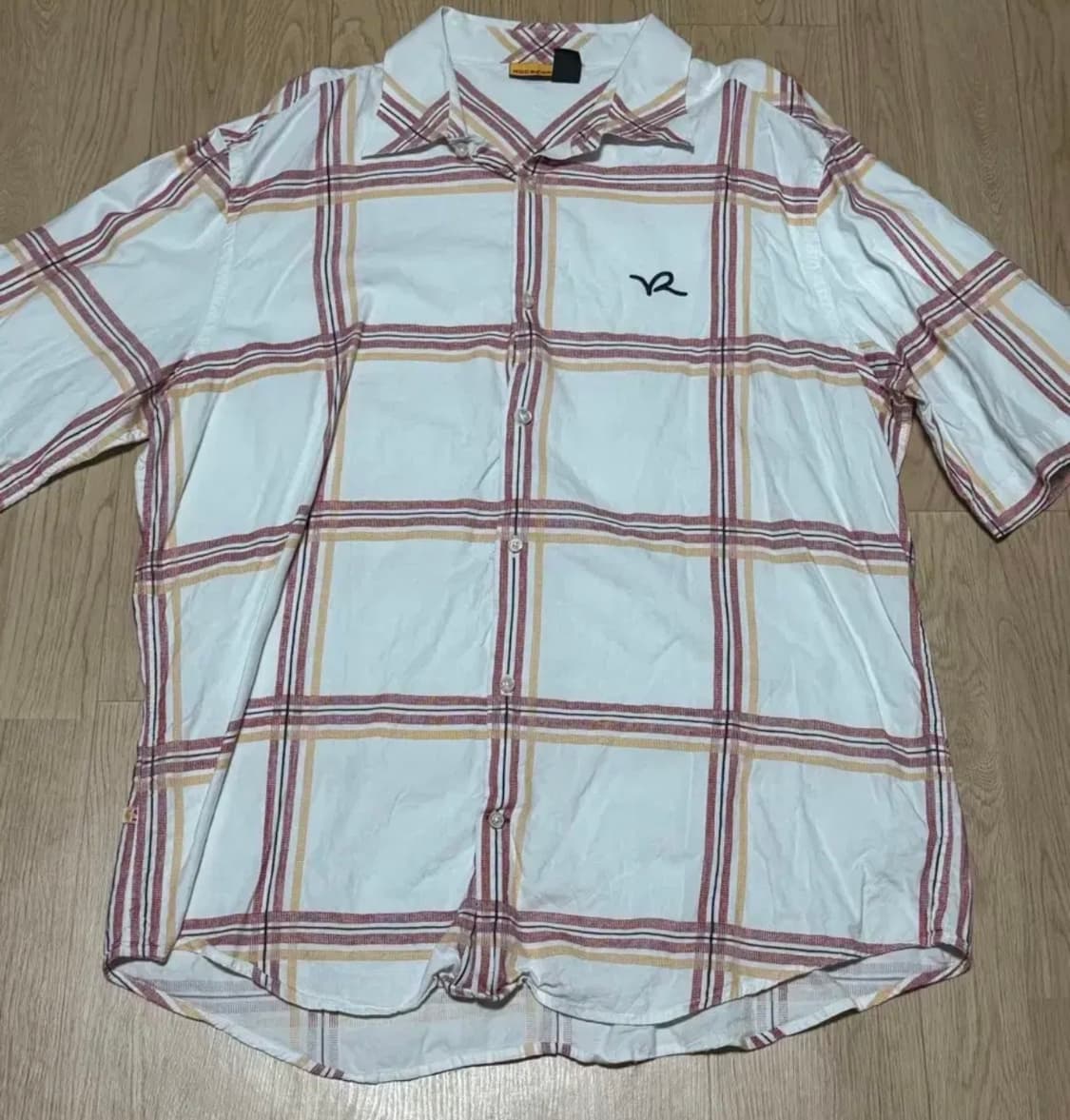 로카웨어 반팔 체크셔츠 상품이미지1