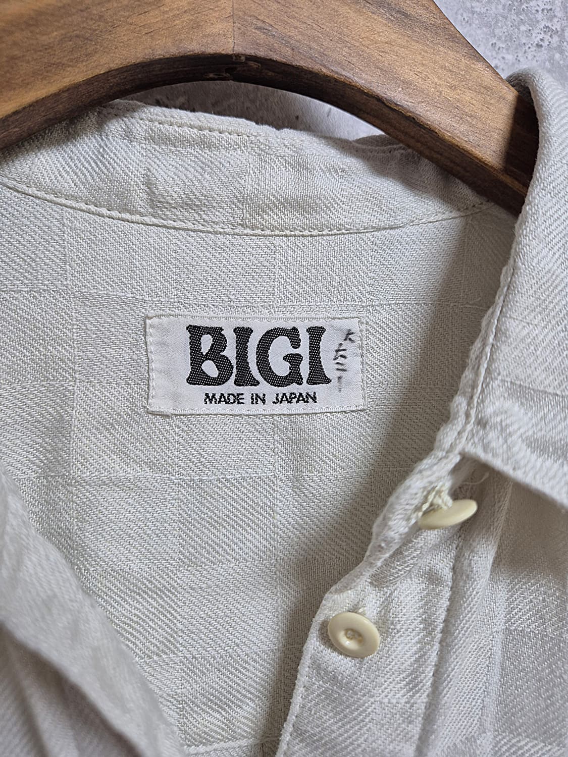 BIGI 코튼 린넨자켓 (Made In Japan) 상품이미지6