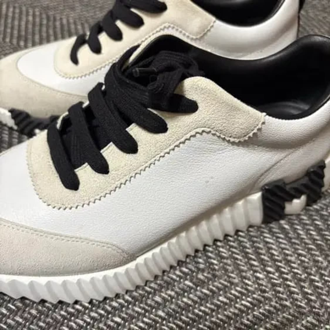 [37.5] 에르메스 바운싱 스니커즈 블랑 상품이미지3