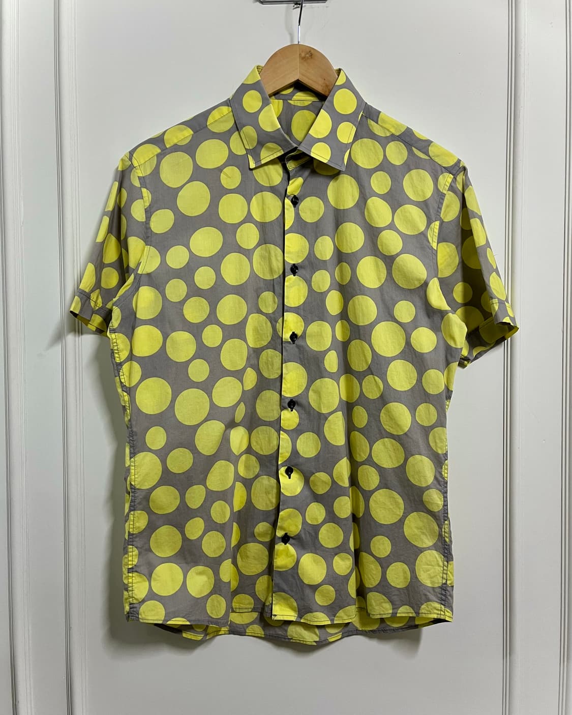 Japanese Vintage Dot Pattern 1/2 shirt 상품이미지3