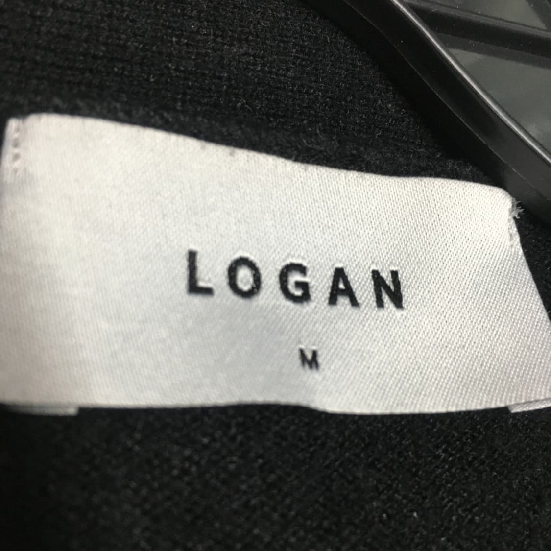 로건 니트 가디건 DD08 상품이미지2