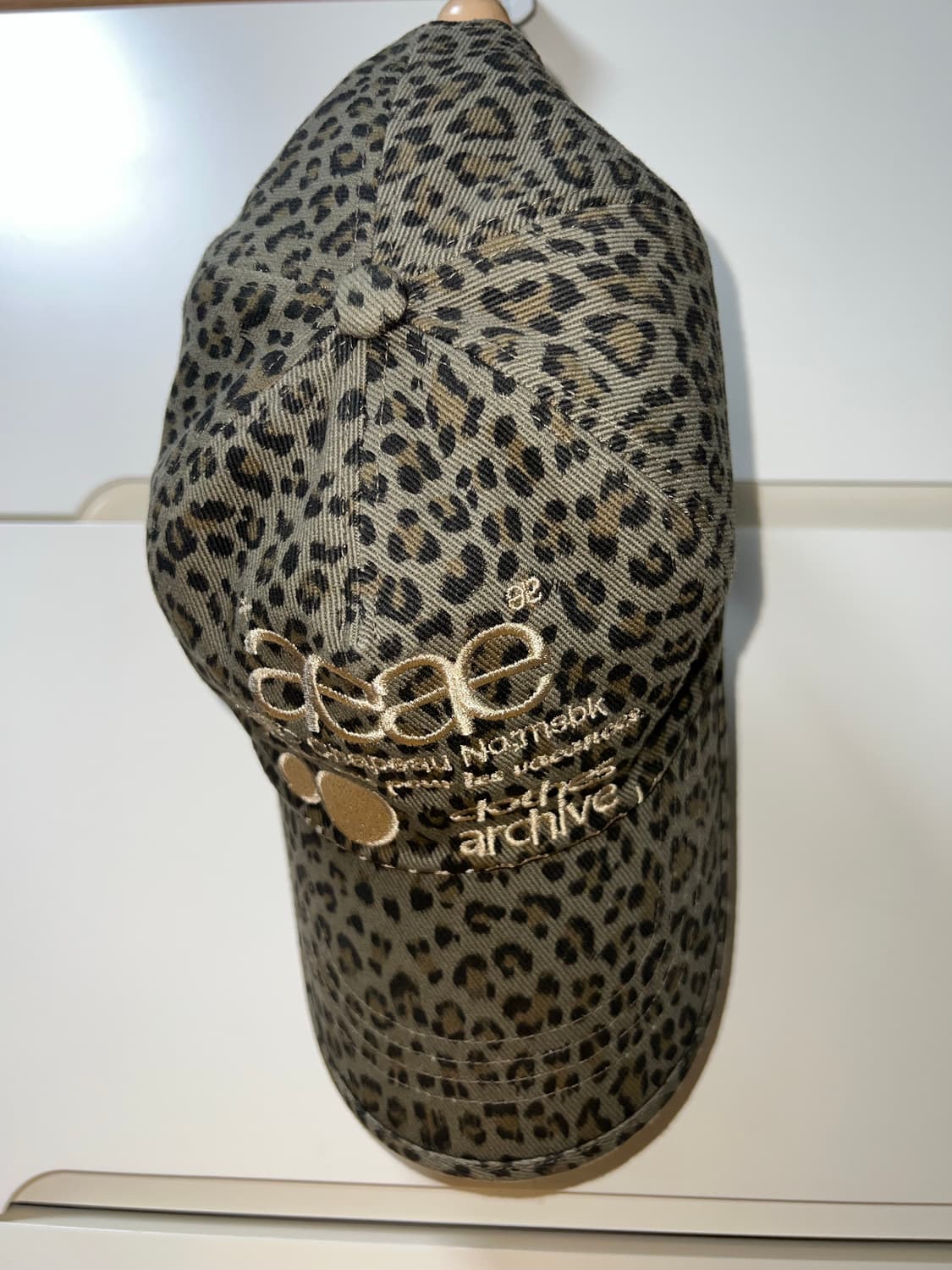 aeae 웹 로고 레오파드 캡 WEB LOGO LEOPARD CAP 상품이미지2