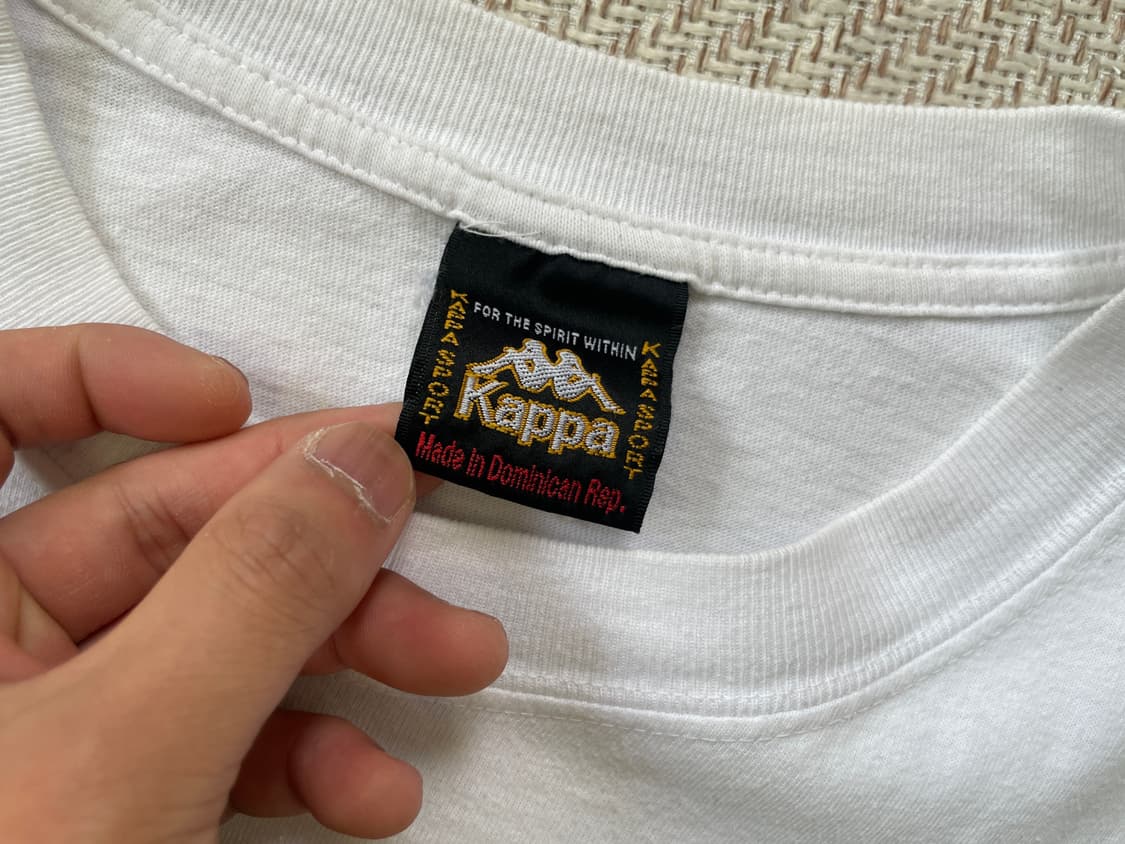 빈티지  kappa 싱글스티치 스포츠 플레이어 티셔츠  상품이미지3