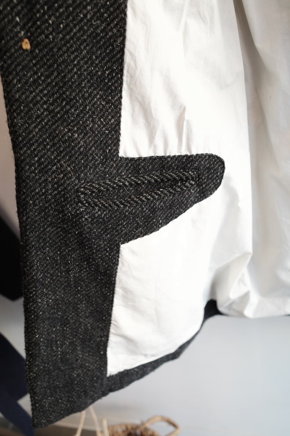 EEL Products 멜란지 울 하프 코트 (MADE IN JAPAN) 상품이미지6