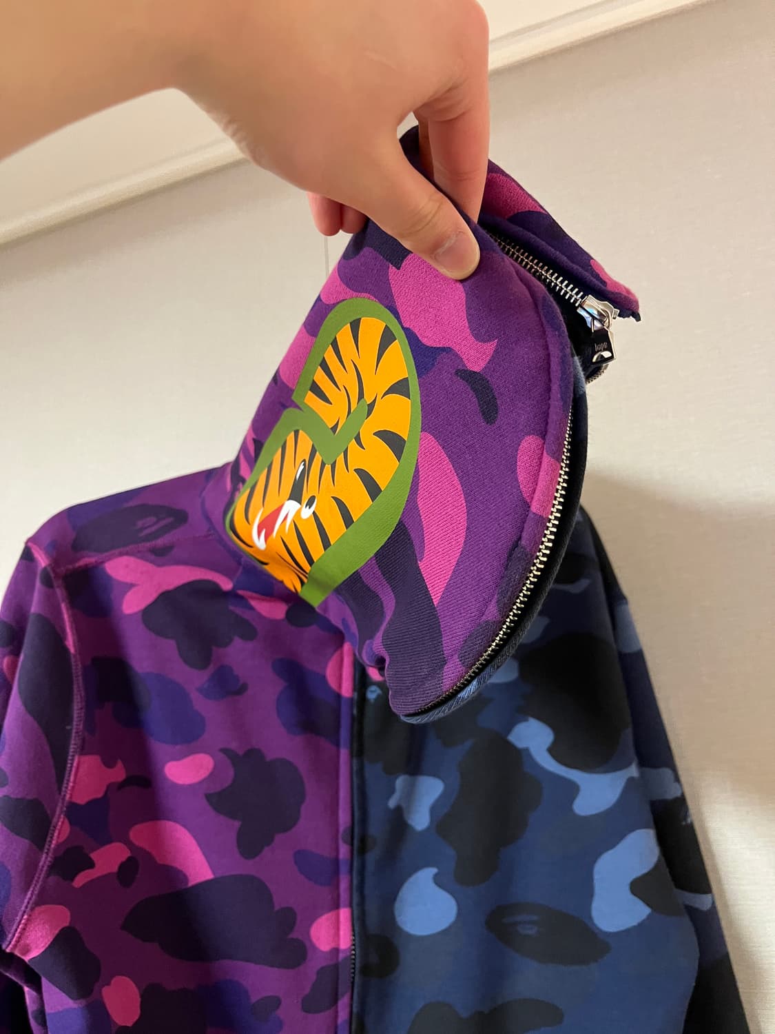 베이프 세퍼레이트 블루,퍼플 M사이즈 상품이미지6