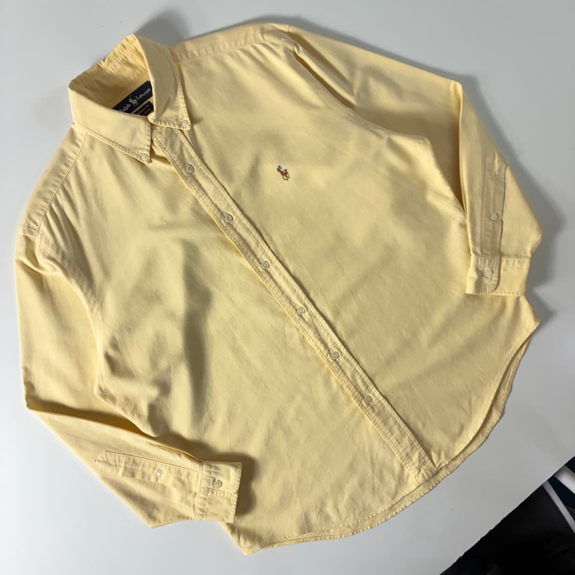 Polo 폴로 랄프로렌 옐로우 옥스포드 셔츠 상품이미지2