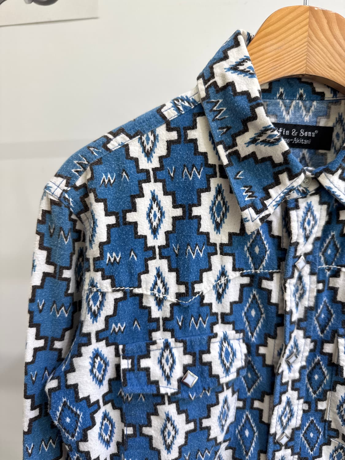 WIN & SON (Made in Japan) 웨스턴 셔츠 상품이미지3