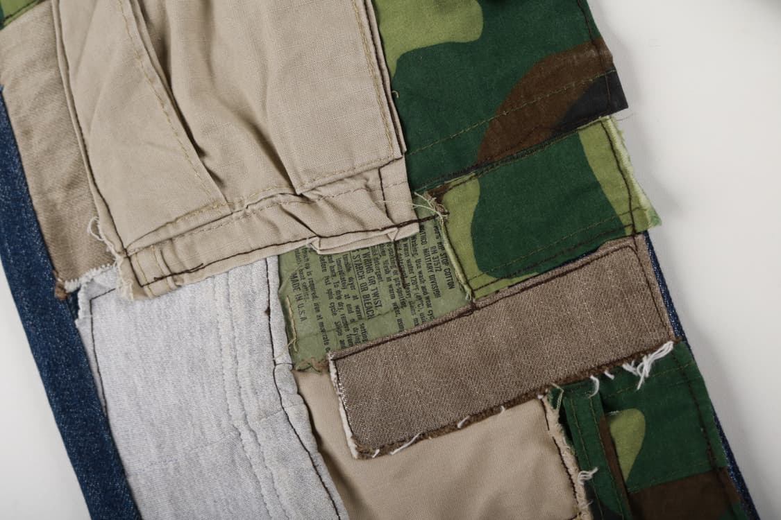 [27~28인치] 리바이스 리메이크 패치워크 데님팬츠 상품이미지3