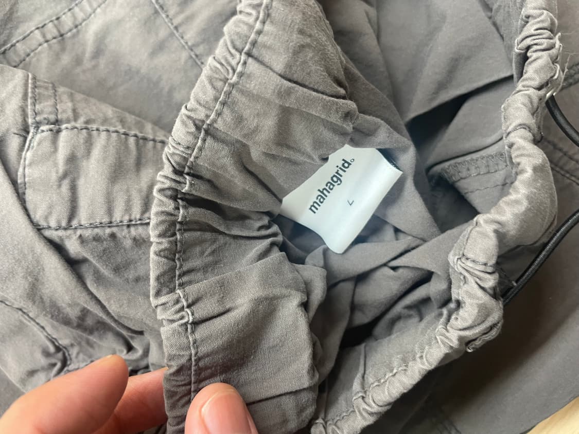 마하그리드 커버 스티치 파라슈트 팬츠 상품이미지3