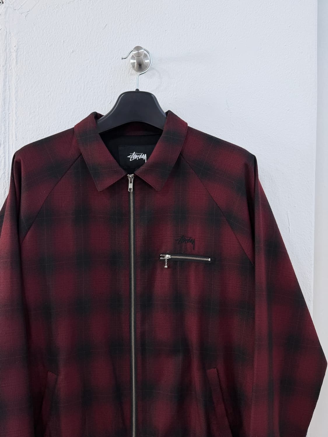 스투시 쉐도우 플레이드 브라이언 자켓  상품이미지3