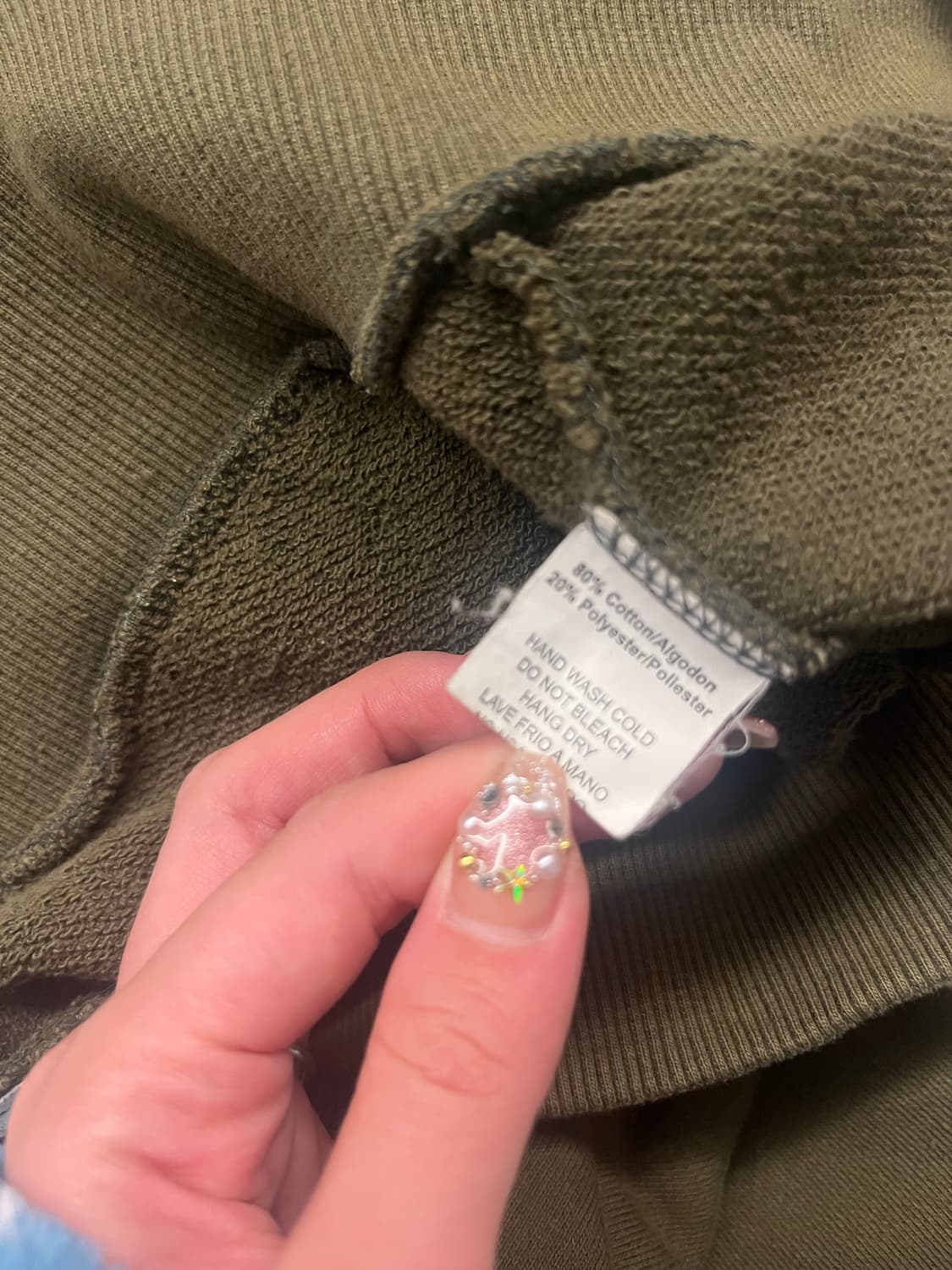 Badblood 크롭 후드집업 XS 상품이미지4