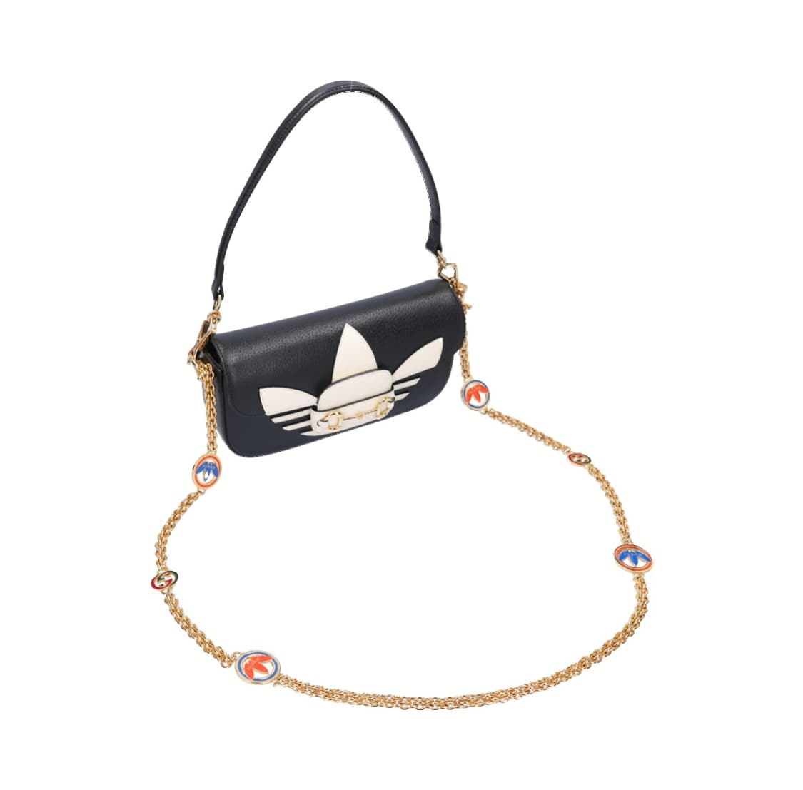 구찌 x 아디다스 722009 1955 스몰 홀스빗 숄더백 블랙 상품이미지7