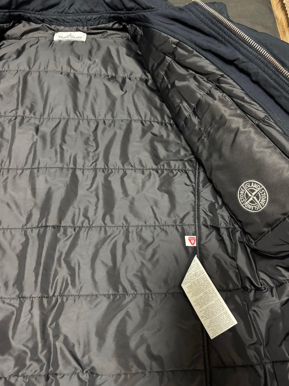 정품 스톤아일랜드 m65 필드 자켓 st 프리마로프트 네이비 L 상품이미지3