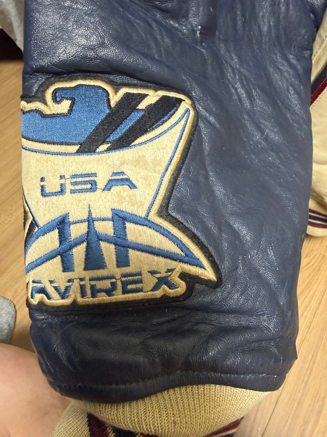 아비렉스 가죽자켓 xl사이즈 상품이미지6