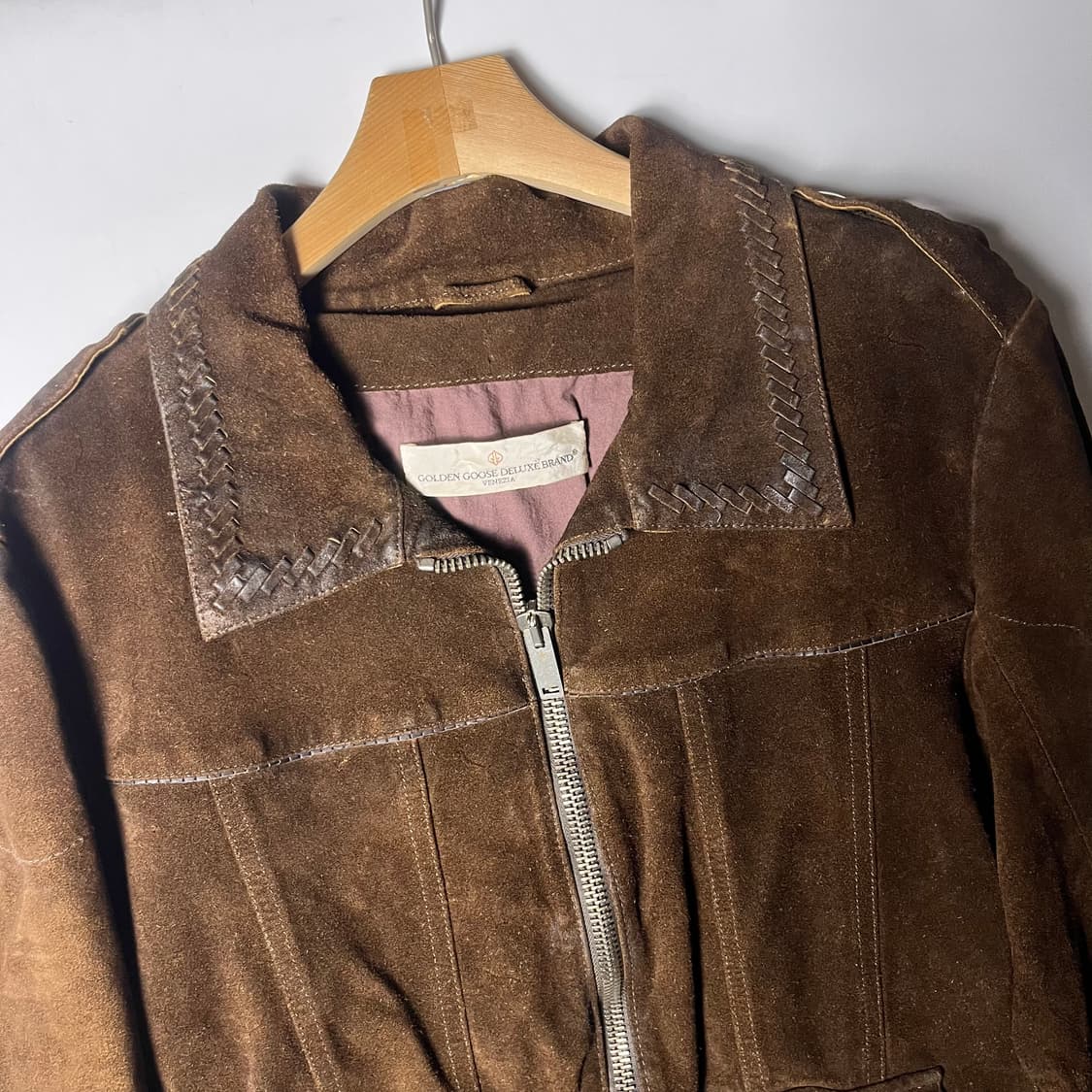 [JPN] 빈티지 투포켓 웨스턴 스웨이드 자켓 상품이미지3