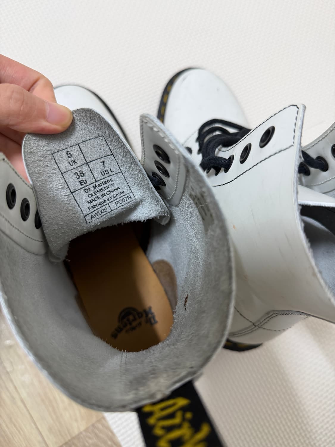 닥터마틴 클레멘시 화이트 38 상품이미지3