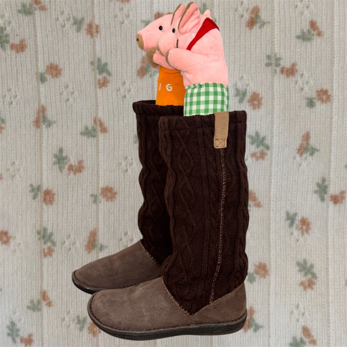 KEEN사의 니트 어그 부츠 BRN (230) 상품이미지4