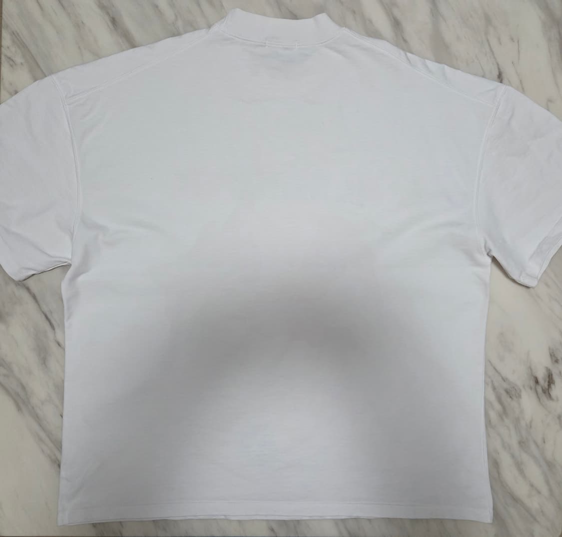 질샌더 화이트 오버핏 반팔 티셔츠 상품이미지2