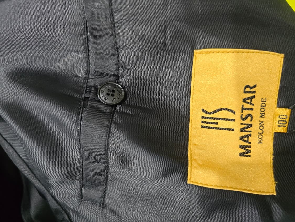 MANSTAR KOLON MODE 핸드메이드 발마칸 코트 상품이미지7