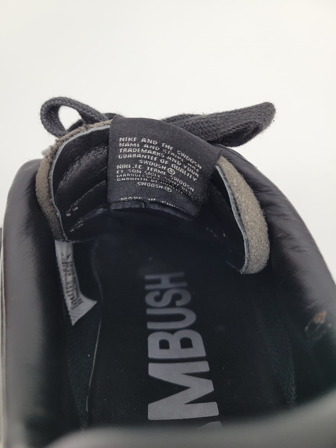 나이키 x 앰부쉬 에어포스 1 로우 SP 블랙 스니커즈 / 남 265 
 상품이미지7