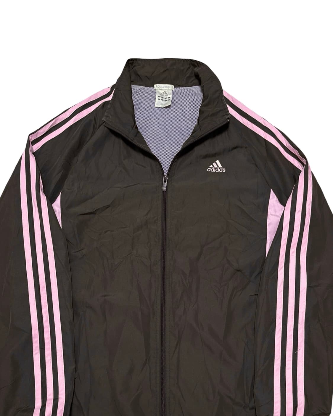 아디다스 브라운 핑크 삼선 바람막이 상품이미지2