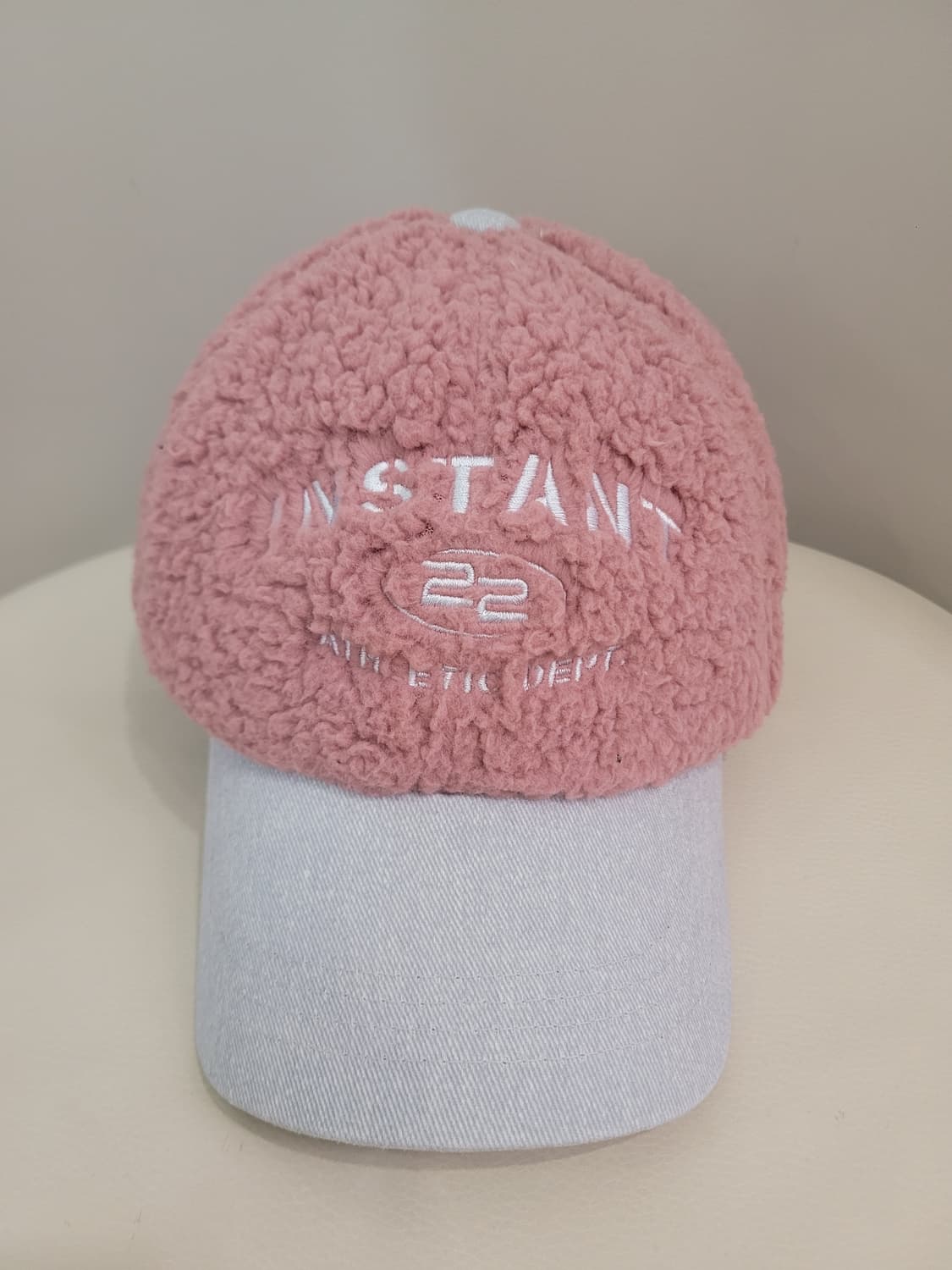 인스턴트펑크 그래픽 자수 모글 볼캡 - 핑크 택달린새제품 상품이미지2