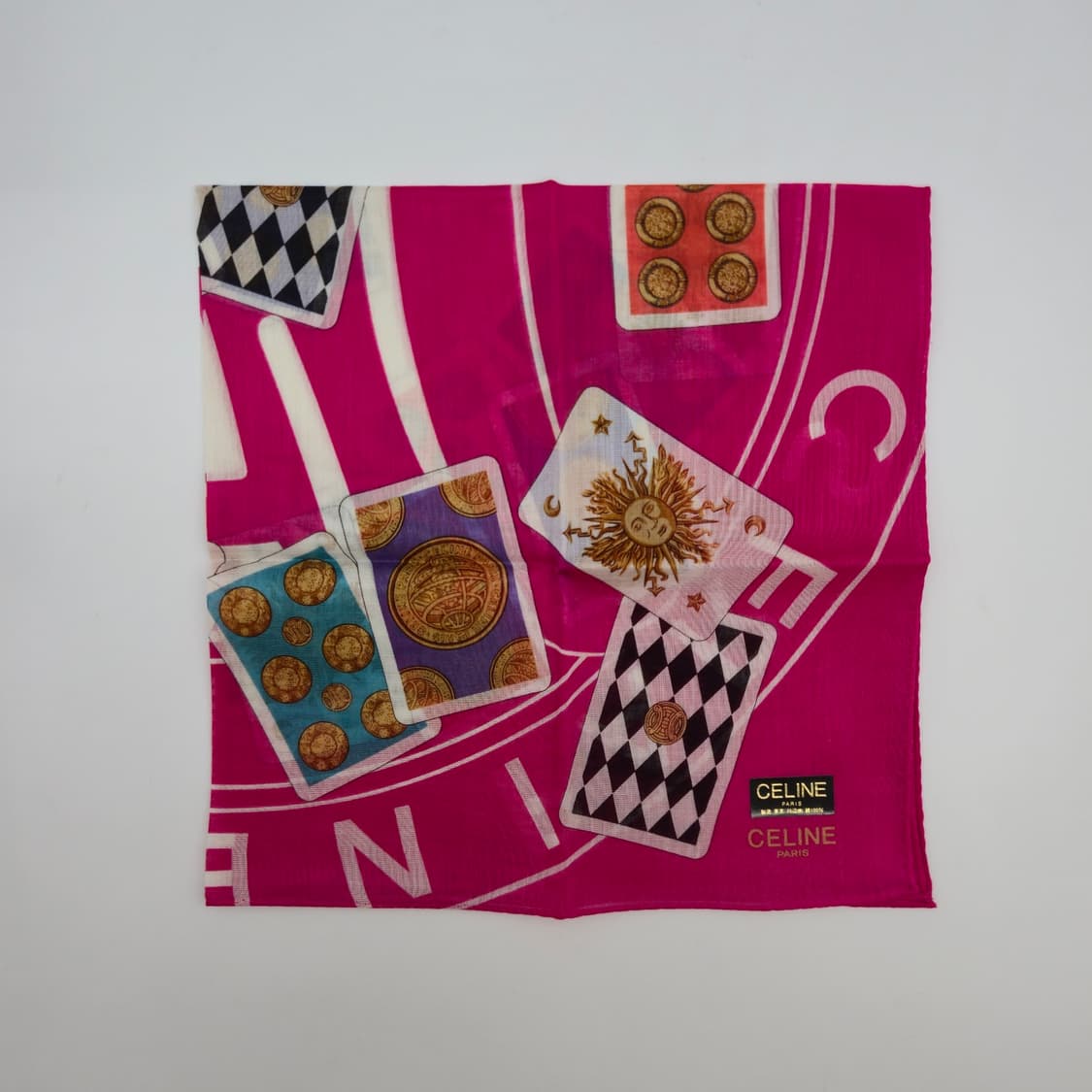 CELINE 셀린느 손수건 스카프 [JRBCFS11735-113-04] 상품이미지3