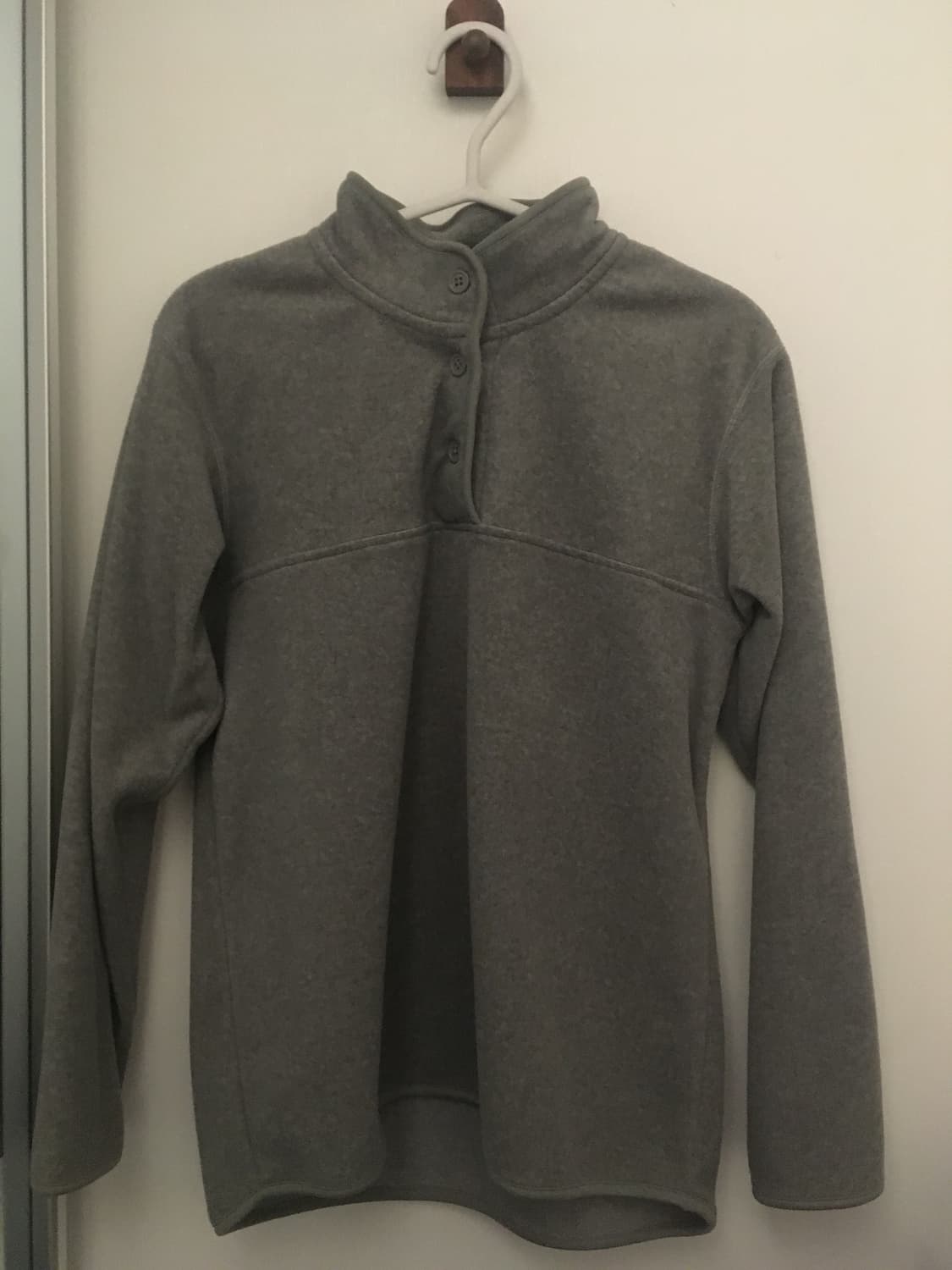 무인양품 하이넥 버튼 스웻셔츠 상품이미지1