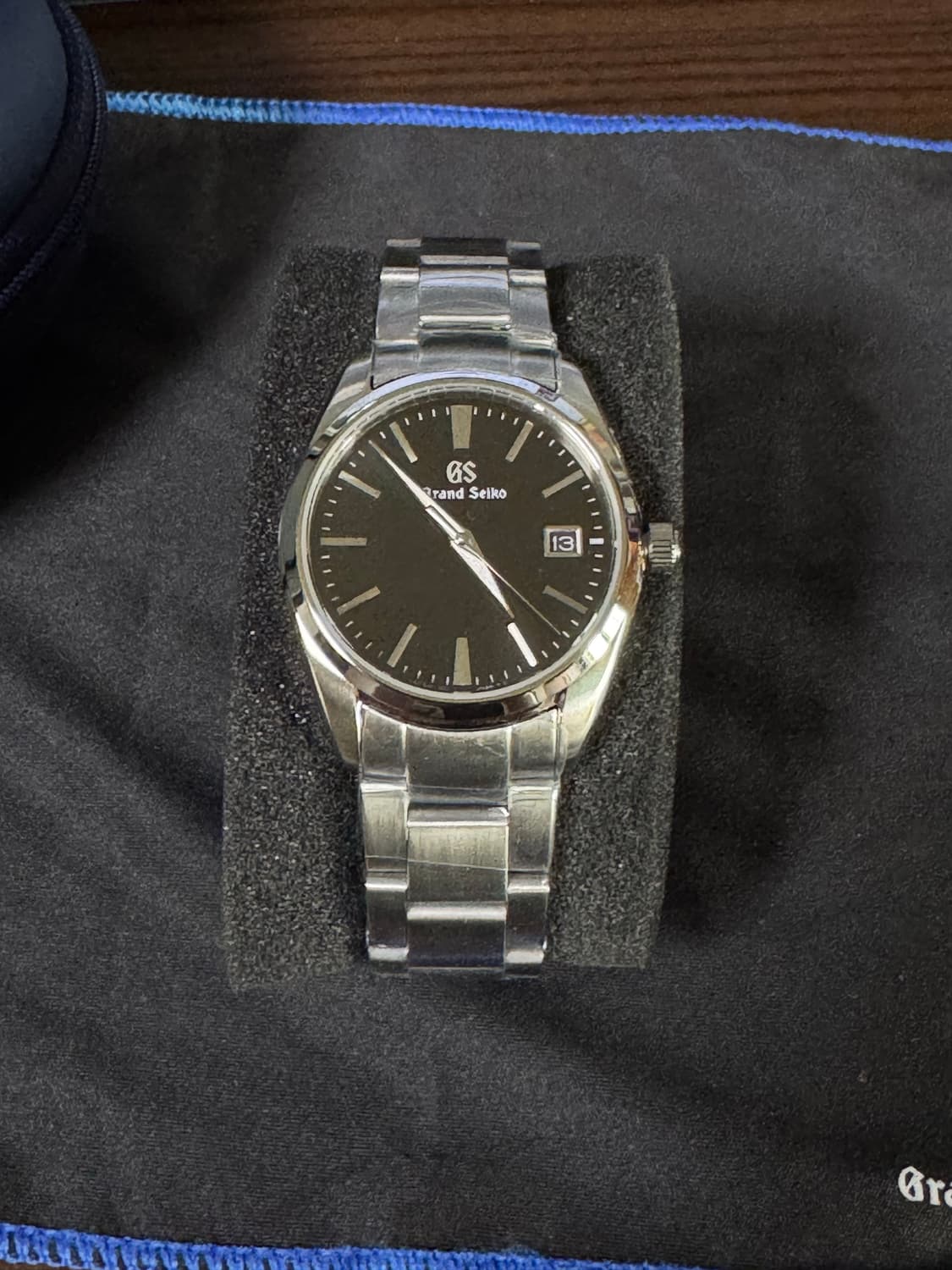 [MOD커스텀시계] 그랜드세이코 37mm 블랙색상 쿼츠 상품이미지1