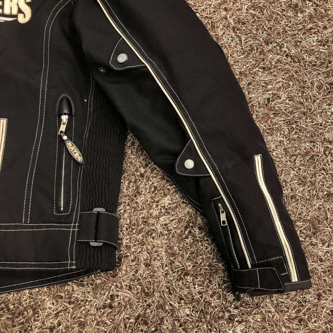 BATES 레이싱 모토사이클 라이더 바이커 자켓 상품이미지4