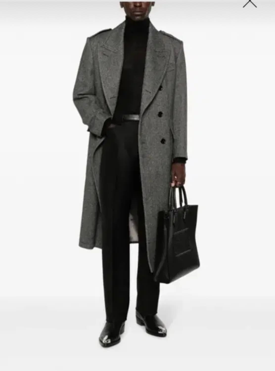 톰포드 웨스턴 포켓 아티쿠스 팬츠 블랙 50 상품이미지2