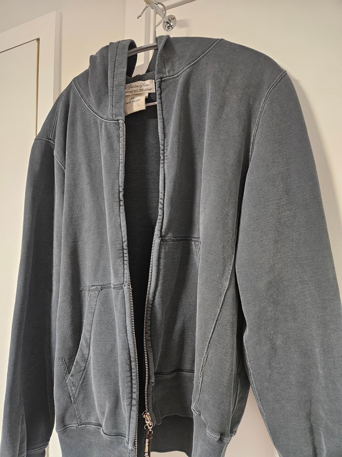 레미릴리프 후드집업 블랙 상품이미지3