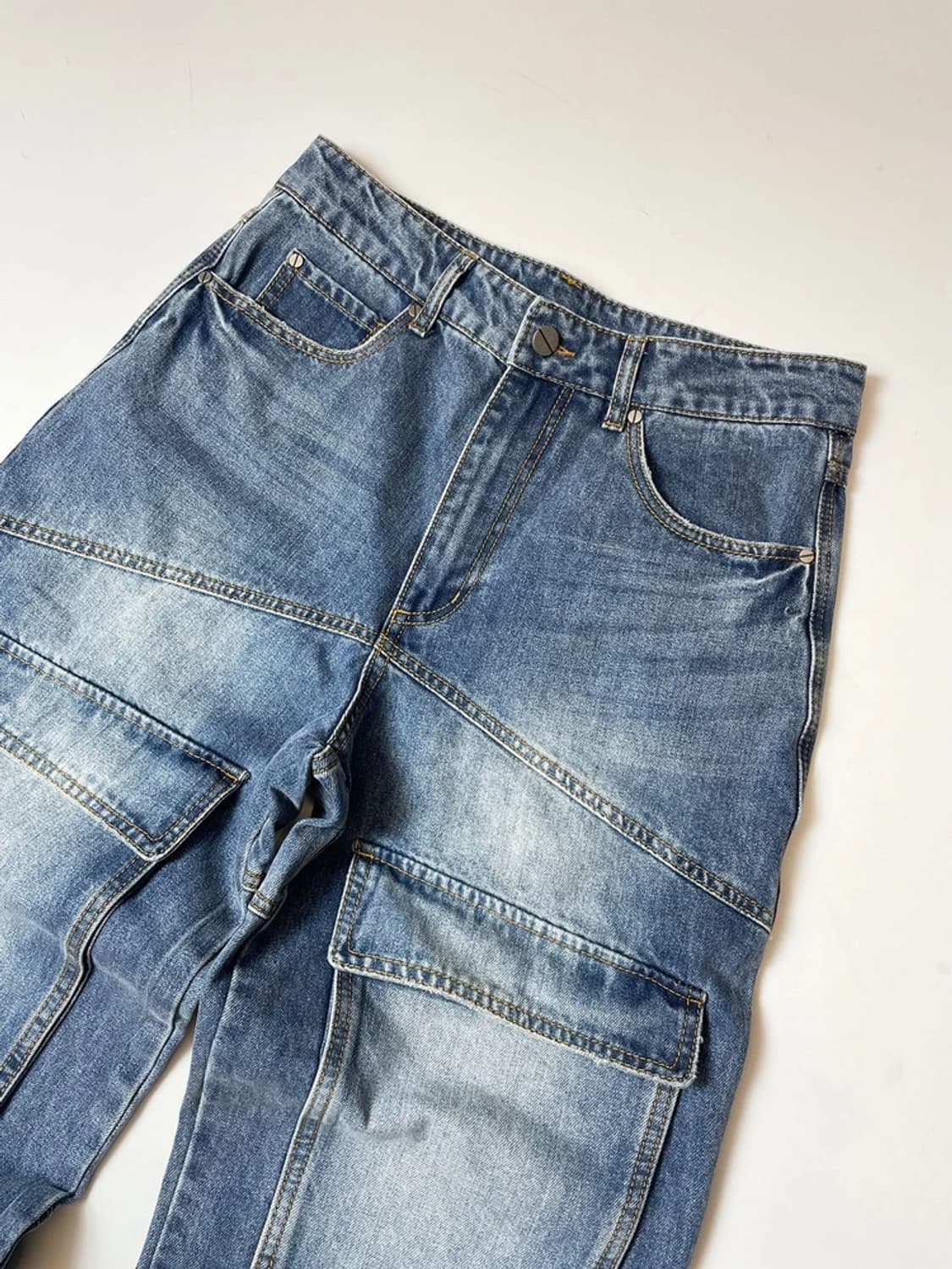 밥캣 BOBCAT USA 프론트 와이드 데님 팬츠 PN9278 상품이미지2