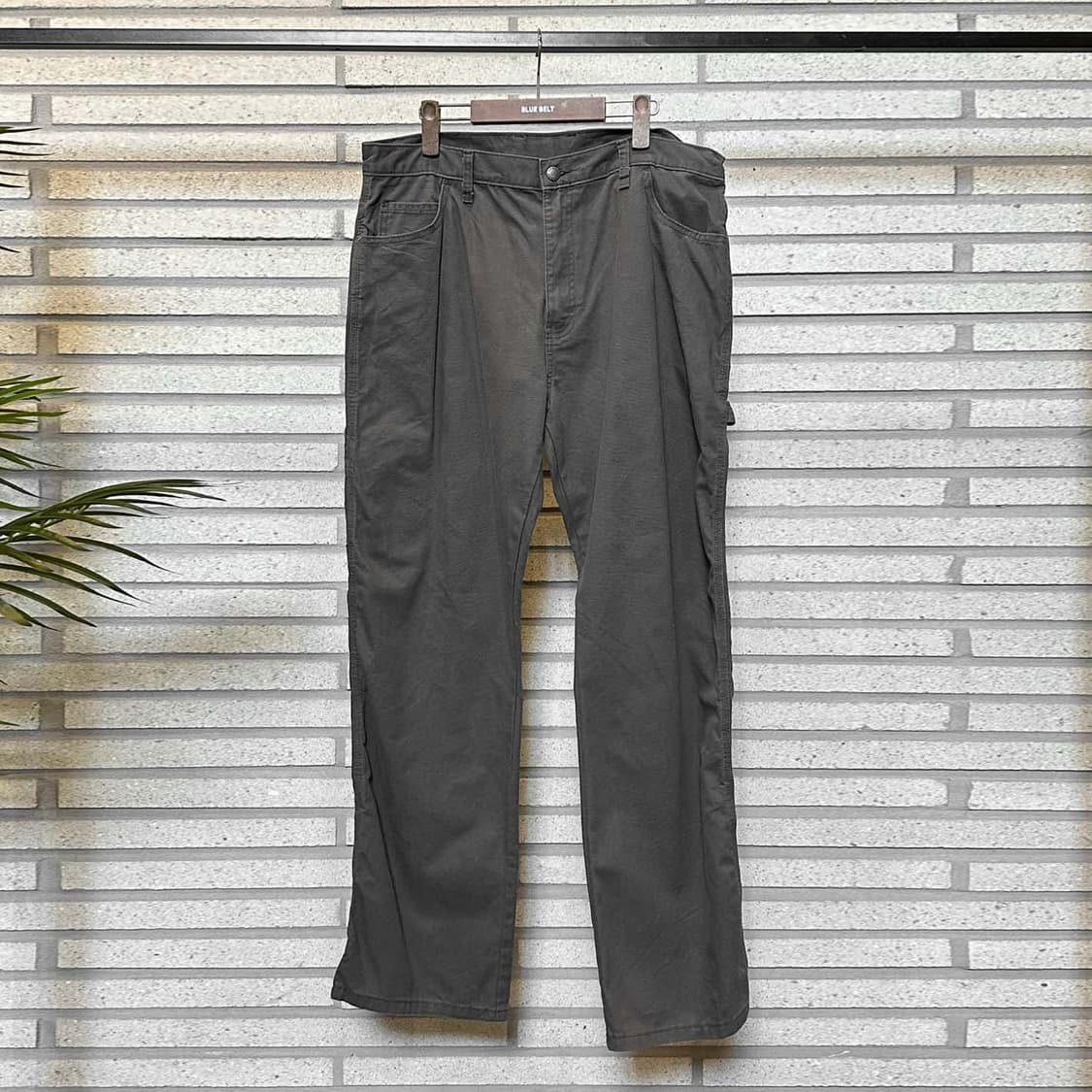 디키즈 워크 카펜터 팬츠 릴렉스드 핏 디테일 그레이 상품이미지2