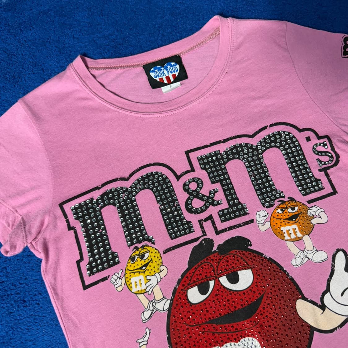 M&Ms 라이트 핑크 반팔 티(F) 상품이미지2
