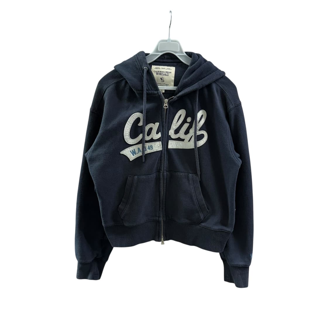 [S] 후아유 네이비 후드집업 상품이미지3