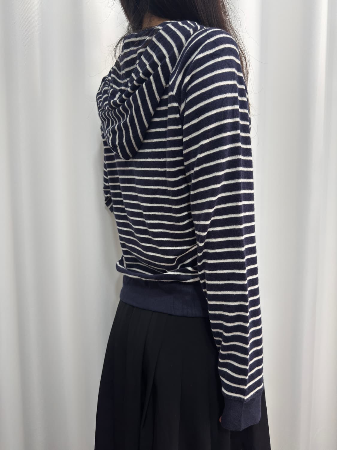 uniqlo stripe hood zipup 상품이미지4