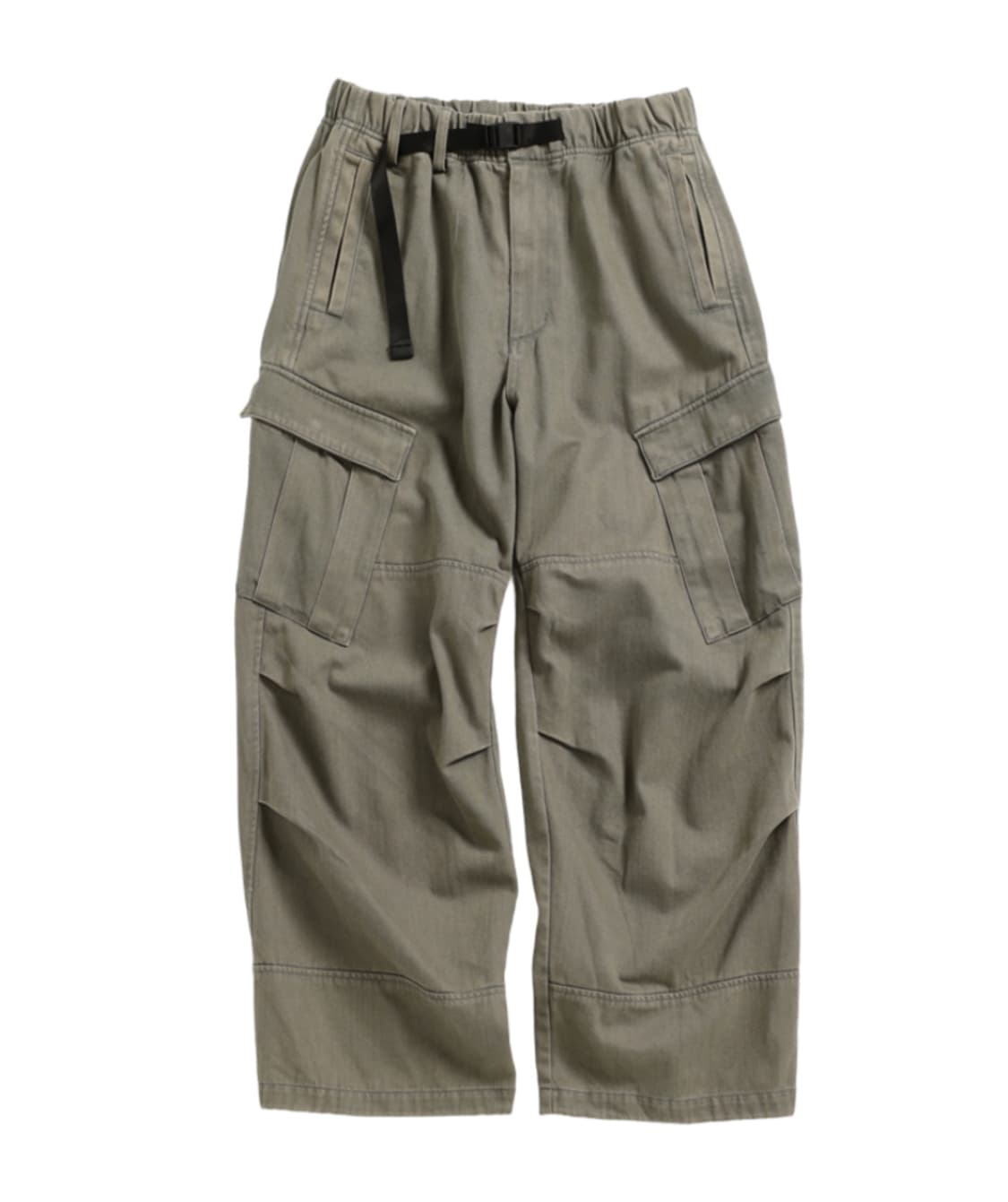 해칭룸 밀 팬츠 워시드 올리브 (2) 상품이미지1