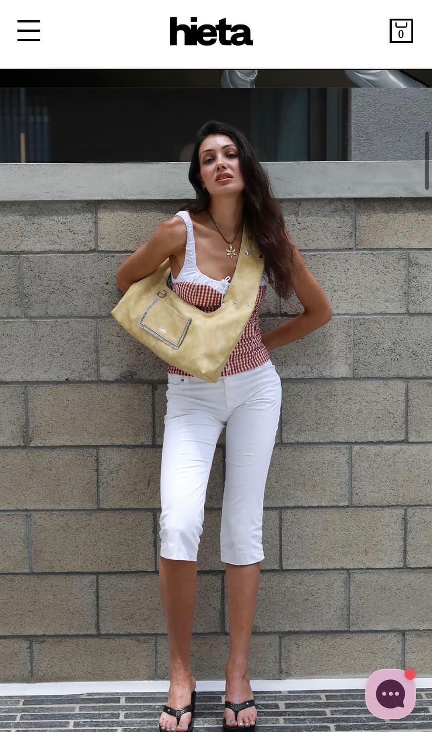 [새제품]히에타 티나백 버터색상 상품이미지2