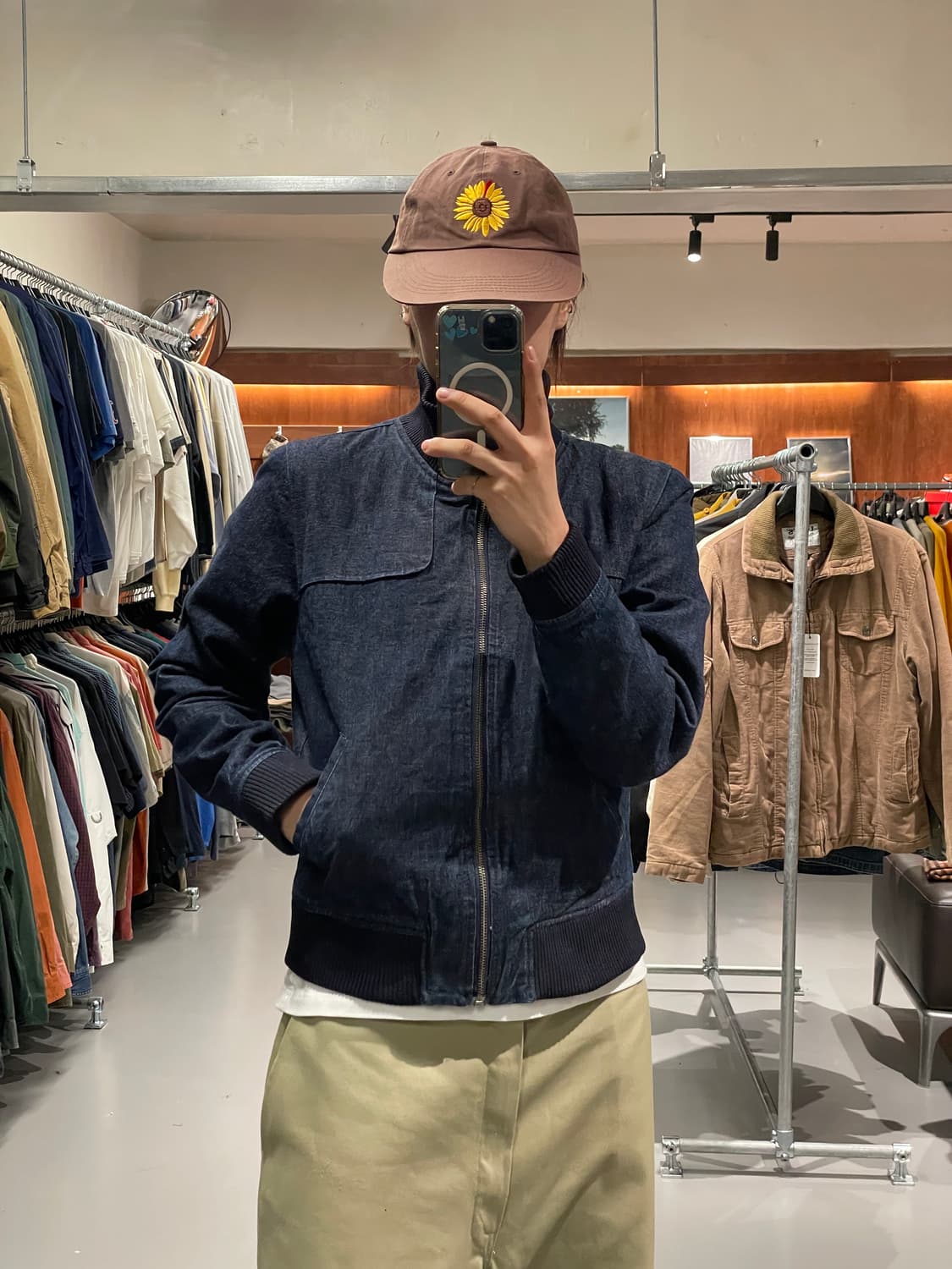 OLD NAVY 데님 블루종 자켓  상품이미지1