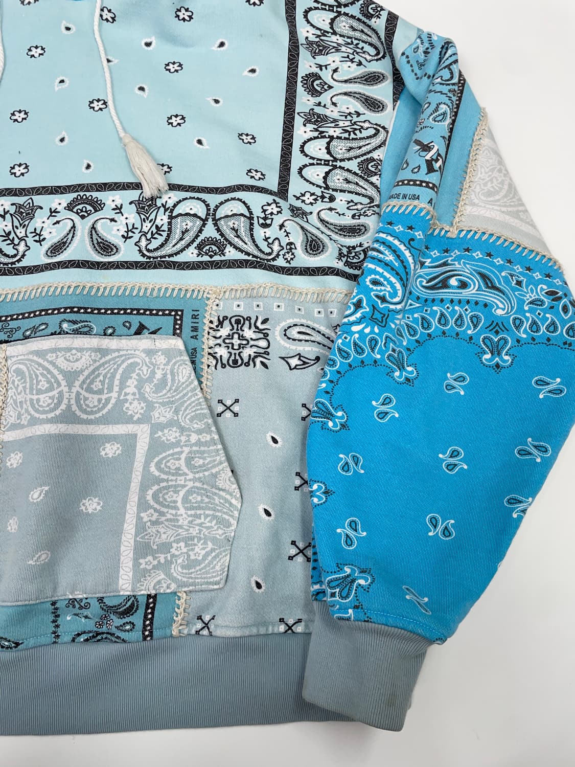 VTG PAISLEY BANDANA PATCHWORK HOODIE 상품이미지6