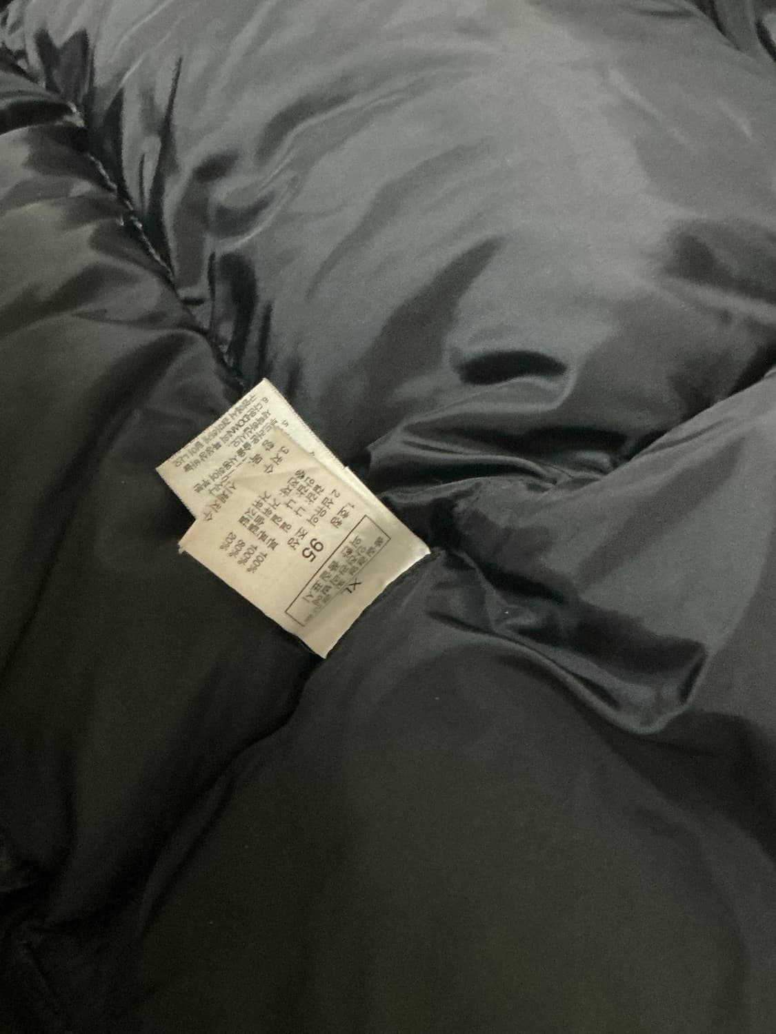 [빈티지] The North Face 700 다운 자켓 / 블랙 / 95 상품이미지3